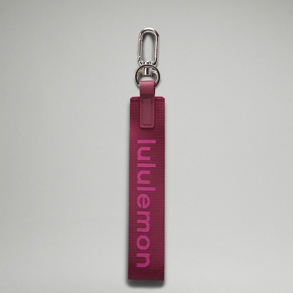lululemon athletica Accessories - Brand New with Tags Lululemon Never Lost Keychain Wine Berry / Sonic Pink